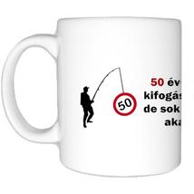 Horgász bögre