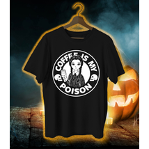 Coffee is my poison-Wednesday Addams  férfi póló