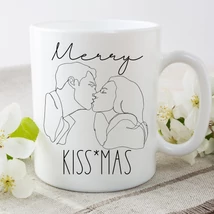 Merry Kiss*mas bögre