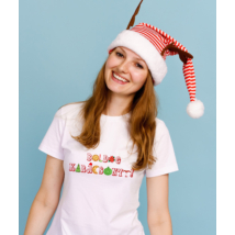 Boldog karácsonyt vicces feliratú női póló