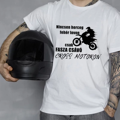 Nincsen herceg-motoros póló