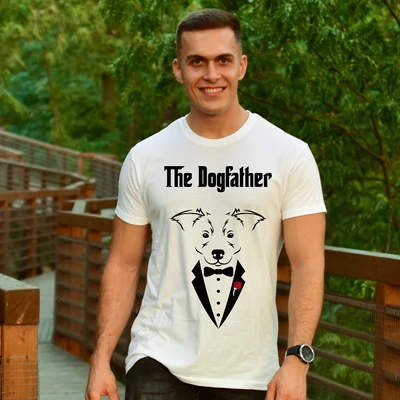 The Dogfather-férfi póló