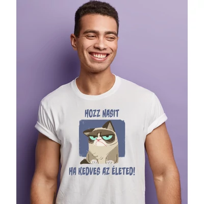 Hozz nasit Grumpy cat póló