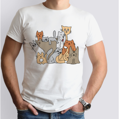 Macska hegyek póló