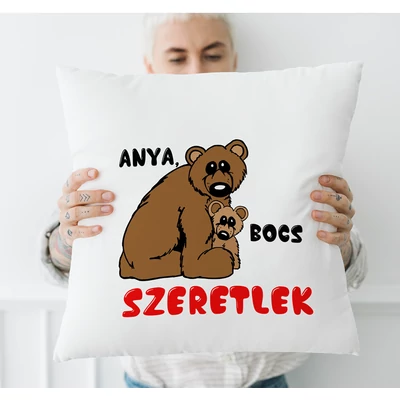 Anya bocs szeretlek / párnahuzat