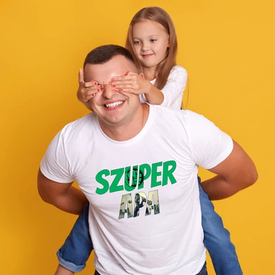 Szuper apa (hulk)-férfi póló