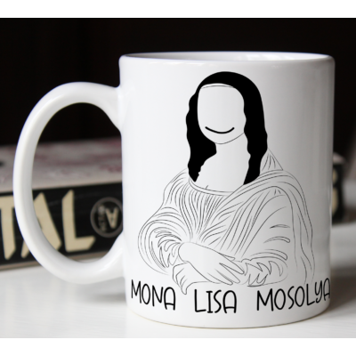 Mona Lisa mosolya/bögre