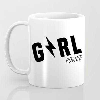 Girl power bögre