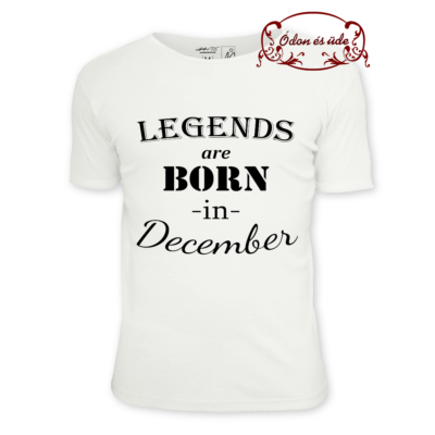 A legendák decemberben születnek