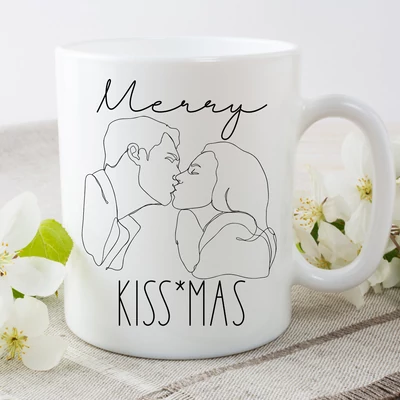 Merry Kiss*mas bögre