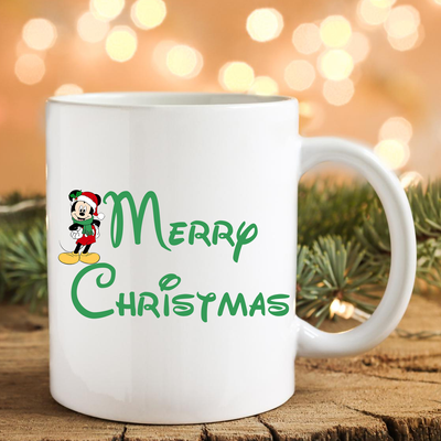 Merry Christmas Mickey egér bögre