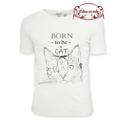 Macskának születtem póló