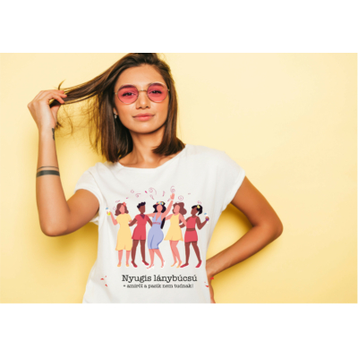 Nyugis lánybúcsú+amiről a fiúk nem tudnak póló