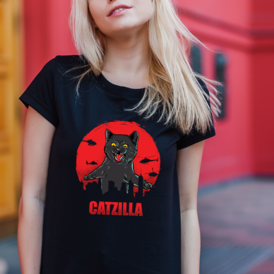 CatZilla-póló