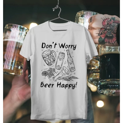 Don't Worry BEER Happy-póló