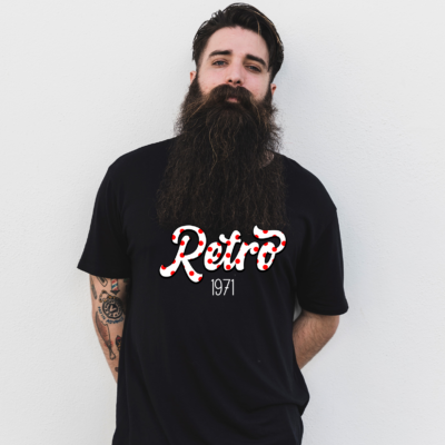 Retro (saját évszámos)-póló