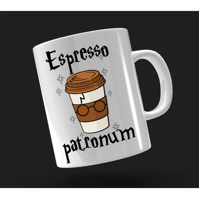 Espresso patronum-bögre