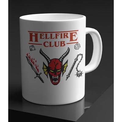 Stranger Things- Hellfire club-bögre