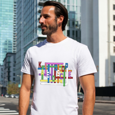 Kaleidoscope-férfi póló