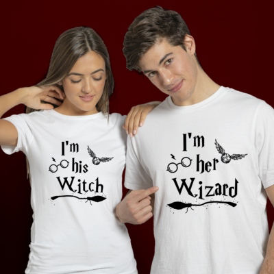 Harry Potter /Én vagyok a boszorkánya-Én vagyok a varázslója-páros póló