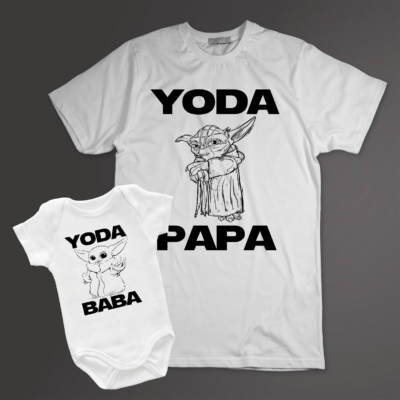 Yoda  body-póló szett