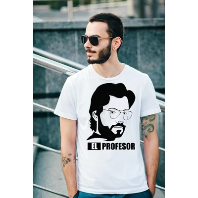 Nagy pénzrablás (profesor)-póló