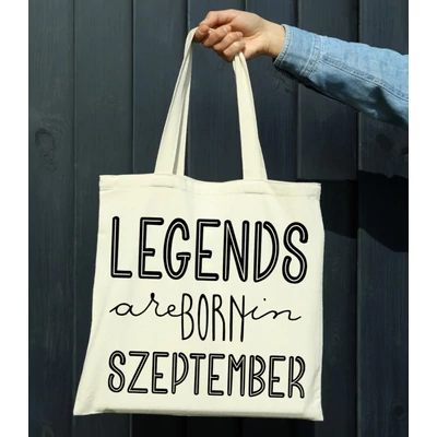 Legends are born in september-szatyor