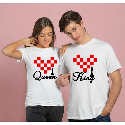 King-Queen /  páros póló