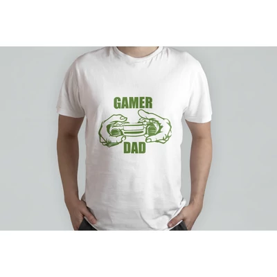 Gamer dad-póló